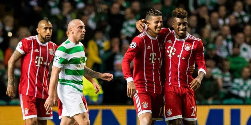 Chiến thuật của hai đội Bayern Munich vs Celtic